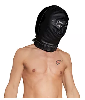 Leather Isolation Mask