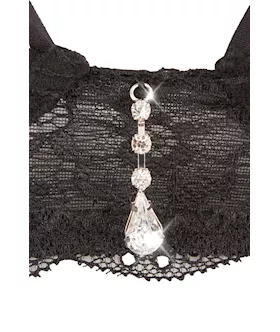 Serena Suspender Set With Gems