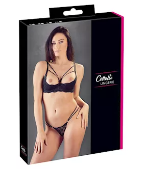 Underwired Shelf Bra Set