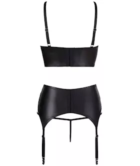 Leslie Shelf Bra Suspender Set