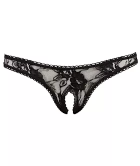 Crotchless Floral Panty
