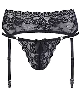 Melody Suspender Belt And String