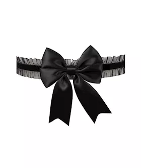 Cottelli Collection Cutesy Bow Garter