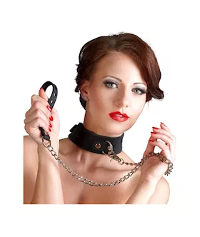 Bad Kitty Silicone Collar And Leash
