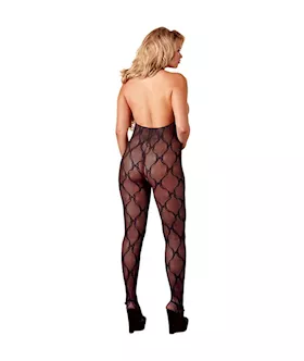 Mandy Mystery Busty Crotchless Catsuit