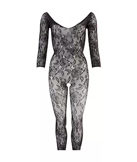 Mandy Mystery Flower Power Crotchless Catsuit