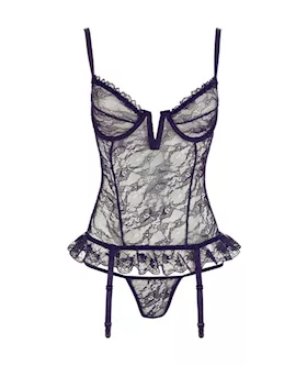 Cottelli Collection Ballerina Basque Set