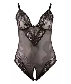Powernet Crotchless Bodysuit