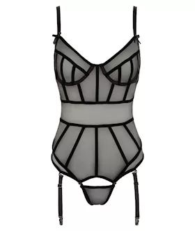 Striped Bodysuit - B