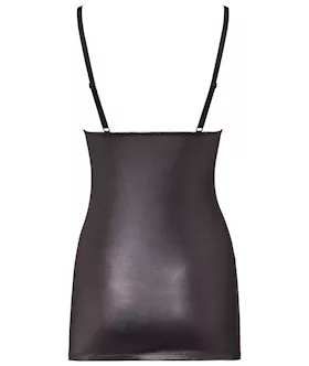 Decorative Lace Insert Mini Dress