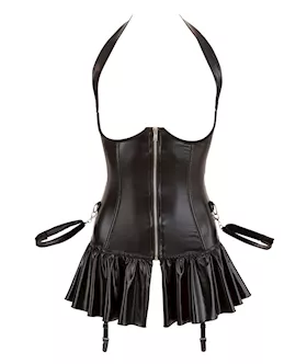 Bust-free Dress With Arm Cuffs