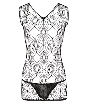 Lace String Mini Dress
