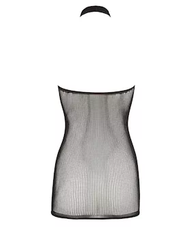 Halterneck Mesh Dress