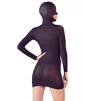 Peekaboo Head Mask Dress