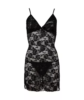 Floral Lace Chemise 