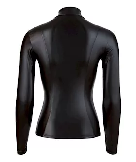 Long Sleeve Top With Zip