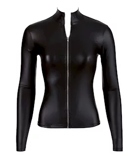 Long Sleeve Top With Zip