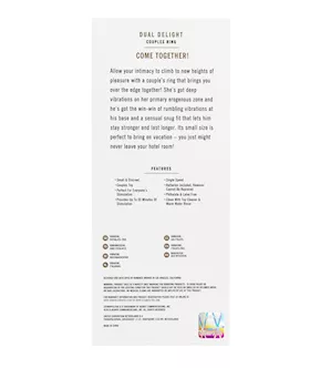 Cosmo - Dual Delight Couples Ring