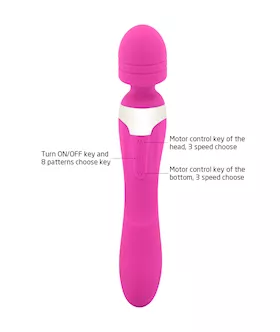Beja 2-in-1 Wand Vibrator