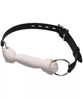 Tailz Puppy Play Set - Silicone Bone Gag Tail Anal Plug And Collar