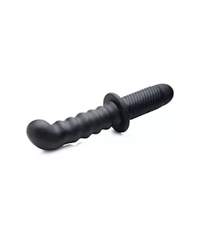 Ass Thumpers Smooth Vibrating Anal Plug With Remote Control - 5.3 Inch