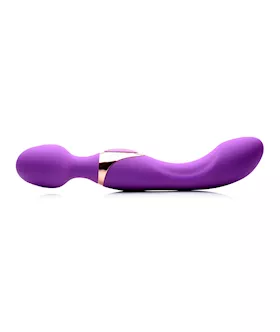 Wand Essentials 10x Dual Duchess 2-in-1 Silicone Massager 