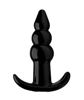 Bubbling Ribbed Anal Plug  43 Inch