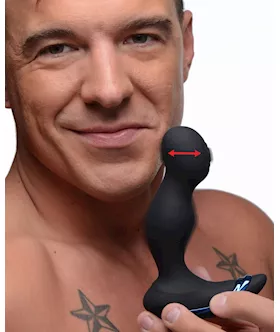 Alpha Pro 6x P-pounce Double Tapping Prostate Stimulator - 6 Inch