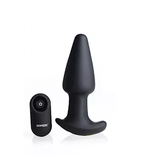 Rimmers Gyro-r Smooth Rimming Plug With Remote Control - 5.4 Inch