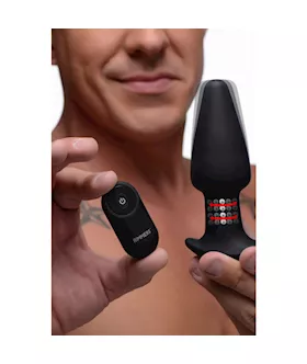 Rimmers Gyro-r Smooth Rimming Plug With Remote Control - 5.4 Inch