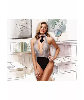 Schoolgirl Lace Teddy 