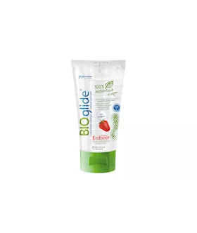 BIOglide Flavoured Lubricant  Strawberry  80 ml