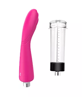 G Spot Vibrator With Penis Pump 