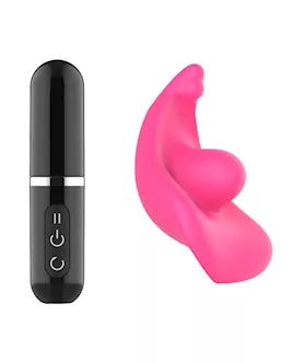 Abby Lipstick Remote Control Wearable Vibrator