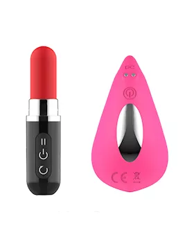 Abby Lipstick Remote Control Wearable Vibrator