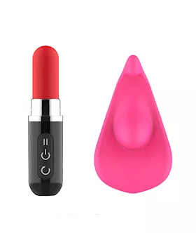 Abby Lipstick Remote Control Wearable Vibrator