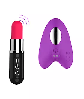 Ebby Lipstick Remote Control Wearable Vibrator