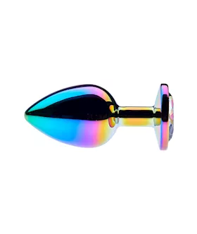 Kink Range Rainbow Anal Plug - 3.7 Inch