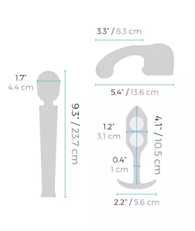 B-vibe X Le Wand Anal Massage & Education Set
