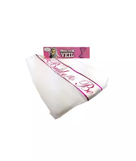 Bride To Be Veil White