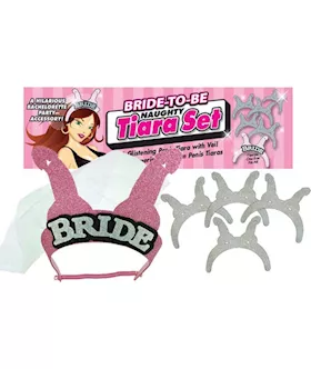 Naughty Bridal Tiara Set