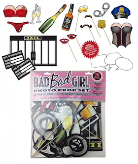 Bad Bad Girls Photo Prop Set