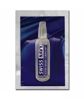 Swiss Navy Water Based Lubricant - Sample Size