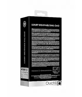 Breatheable Luxury Ball Gag