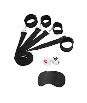 Under The Bed Binding Restraint Kit- Black