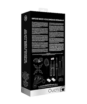 Supreme Under The Bed Bindings Kit- Black