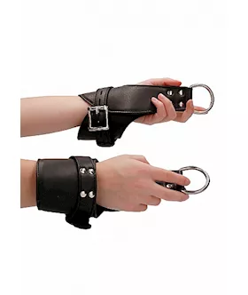 Suspension Wrist Bondage Handcuffs- Black