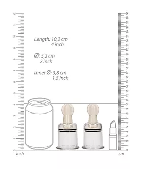 Nipple Suction Set Large- Transparent