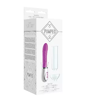 Twister - 4 In 1 Rechargeable Couples Pump Kit