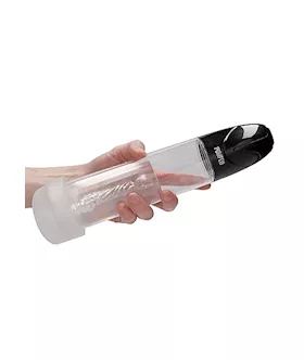 Rechargeable Smart Cyber Pump With Sleeve- Transparent